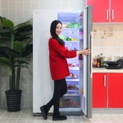 松下（Panasonic）      NR-W56S1 561L 风冷变频 对开门冰箱