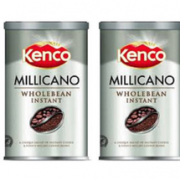 24日0点！ KENCO 全豆研磨速溶黑咖啡 100g*2罐    98元包税包邮