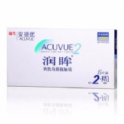 强生 润眸两周抛隐形眼镜6片装