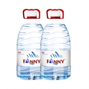 芬尼湾 冰川饮用天然矿泉水5L*4桶装