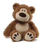 GUND Ramon 棕色泰迪熊 18英寸（46cm） 毛绒玩具