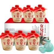 女儿红 八年陈 16度黄酒 500ml*6坛 中华老字号