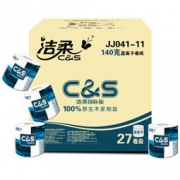 C&S 洁柔 蓝面子卷纸 柔韧3层140g *27卷
