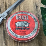 美式背头必备！Reuzel Pomade 荷兰猪发油 定型发胶复古油发蜡 113g 红盖