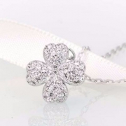 西集网：Swarovski 施华洛世奇  Banjo 幸运四叶草密镶水晶项链 5076856