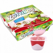 zott卓德 热处理风味发酵乳常温酸奶草莓味55g*24杯/箱