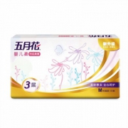 五月花 柔特级柔厚3层50抽面巾纸（中规格）