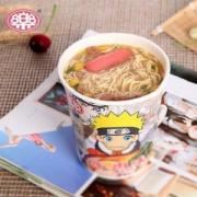 口乐 非油炸 三口味拉面 12碗 带香肠 FD料包更好吃