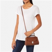 The Cambridge Satchel MINI POPPY 女士真皮单肩包