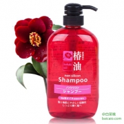 京东全球购：熊野油脂 椿油无硅油洗发水 600ml*4