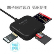 Orico 奥睿科 USB3.0高速读卡器 SD/TF/MS/CF多合一