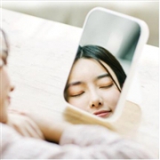 网易严选 磨砂圆角桌面镜
