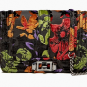 Rebecca Minkoff 瑞贝卡·明可弗 Velvet Small Love 女士天鹅绒斜挎包