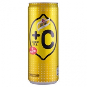 怡泉 柠檬味汽水+C 330ml * 6罐