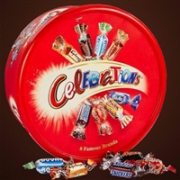 【包邮包税】Celebrations糖果什锦巧克力礼盒装680g 3件装