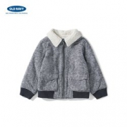 24日：Old Navy 男幼童 柔软仿羊羔绒夹克小童棉服外套 425526 Z    69元