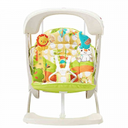 费雪（Fisher Price）  二合一可爱动物秋千摇椅