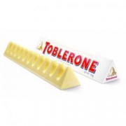 Toblerone 瑞士三角白巧克力含蜂蜜及巴旦木糖100g (瑞士进口) *6件    50.8元（合8.47元/件）