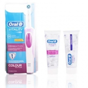 ORAL-B 欧乐B Vitality清洁型电动牙刷一把+3D炫白牙膏75ml+3D豪华炫白牙膏 75ml