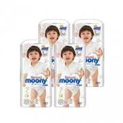 unicharm 尤妮佳 Moony man 皇家系列 婴儿拉拉裤 XL码 *4件