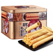 金尊 手工椰汁鸡蛋卷 铁罐装 454g *2件