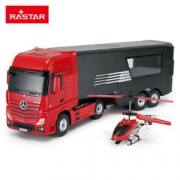 Rastar 星辉 77760.14 遥控奔驰集装箱卡车 玩具模型 红色