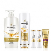 潘婷 洗护乳液修护套装（洗发水750ml+护发素400ml，送洗80ml*2+发膜70ml）