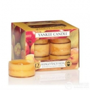 亚马逊海外购：Yankee Candle 扬基蜡烛 芒果和水蜜桃 香薰蜡烛茶灯12块装 Prime会员凑单免费直邮含税