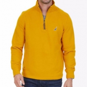亚马逊海外购：国内折后￥598，Nautica 诺帝卡 男士1/4拉链高领毛衣 2色 Prime会员免费直邮
