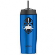 凑单品：Thermos 膳魔师 Vacuum 带吸管不锈钢保冷杯