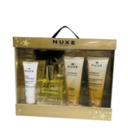 NUXE欧树 惊喜盒子4件套装（精油100ml+沐浴油100ml+身体乳100ml+日霜40ml）