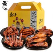 孟公子 鸭味零食大礼包  645g