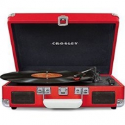 Crosley 克罗斯利 CR8005D-RE 蓝牙便携式三速转盘唱机