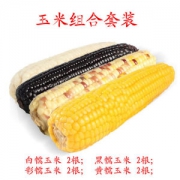 山西新鲜甜糯玉米棒 组合8根