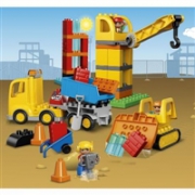 LEGO乐高 得宝系列 2岁-5岁 大型建筑工地 10813