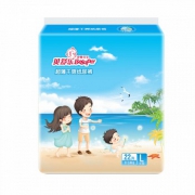 Besuper贝舒乐 婴儿纸尿裤L码22片（9-14kg）