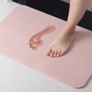 优の生活大师 天然硅藻泥脚垫 瞬间吸水脚垫 30*30*0.9cm