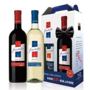 京东PLUS会员： Freschello 弗莱斯凯罗葡萄酒 750ml*2瓶 礼盒装 *2件