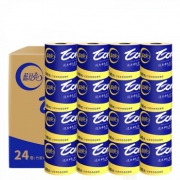 蓝月亮 本色卫生纸巾4层140g*24卷整箱