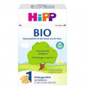 Hipp 喜宝 Combiotik 有机婴幼儿奶粉1段 0-6个月 600g*4盒装