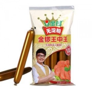 汪涵代言 金锣 无淀粉王中王火腿肠 240g*5袋