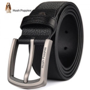 美国 暇步士 Hush Puppies 男士真皮针扣皮带