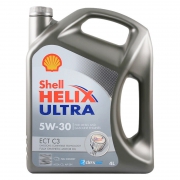 壳牌（Shell）  Helix 灰喜力 ULTRA ECT C3 5W-30 全合成机油 4L