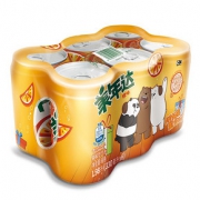 惊爆好价# 京东 美年达橙味碳酸饮料330ml*6听