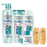 3日6点：L‘OREAL PARIS 巴黎欧莱雅 透明质酸 无硅油洗发露 400ml