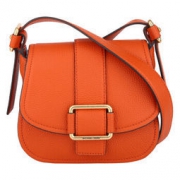 MICHAEL KORS 迈克·科尔斯 MK女包 牛皮橙红色女士单肩包 30H6TUZM2L ORANGE