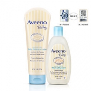 Aveeno 艾维诺 燕麦润肤乳 226g+洗发沐浴露 236ml