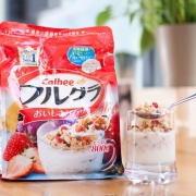 卡乐比（CROBI） 水果颗粒果仁谷物麦片  800g*6袋  产地北海道