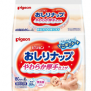 pigeon 贝亲 清爽湿巾 80片*3包 *17件 +凑单品    199.6元包邮（双重优惠）