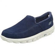 SKECHERS 斯凯奇 GO WALK 2系列 53591C 男士帆布一脚蹬休闲鞋